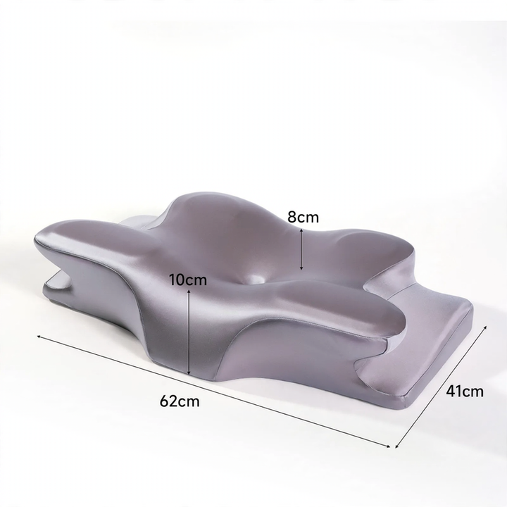Butterfly-shaped neck support pillow made of memory foam