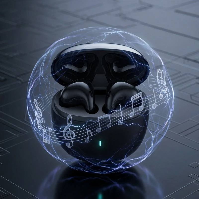 Half-open Bluetooth headphones with AI translation