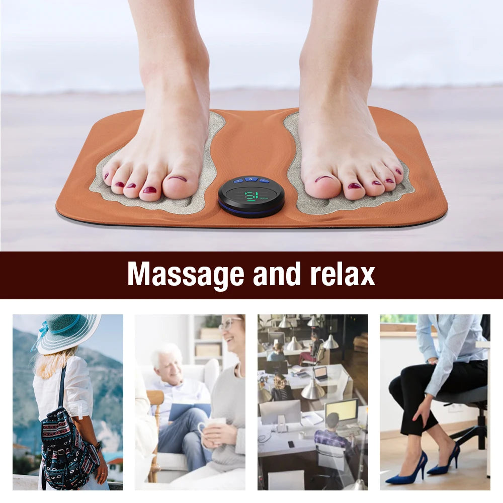 3D-Foot Massager Pad | Pain Relief for Tired Feet in Seconds – Convenient from Home | Stornfield