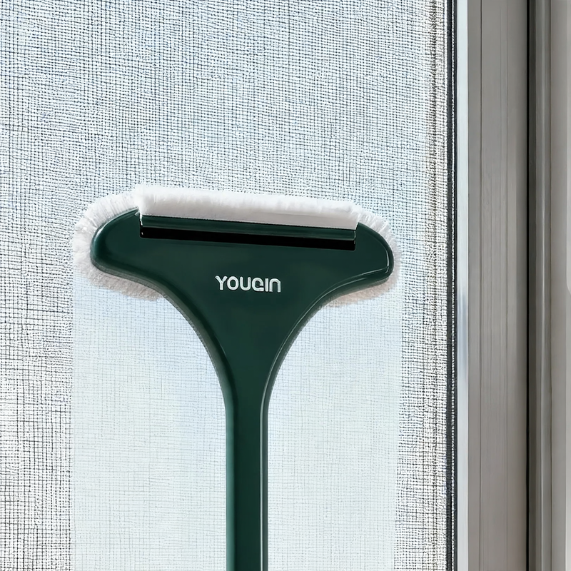 2-in-1 window and fly screen cleaning brush