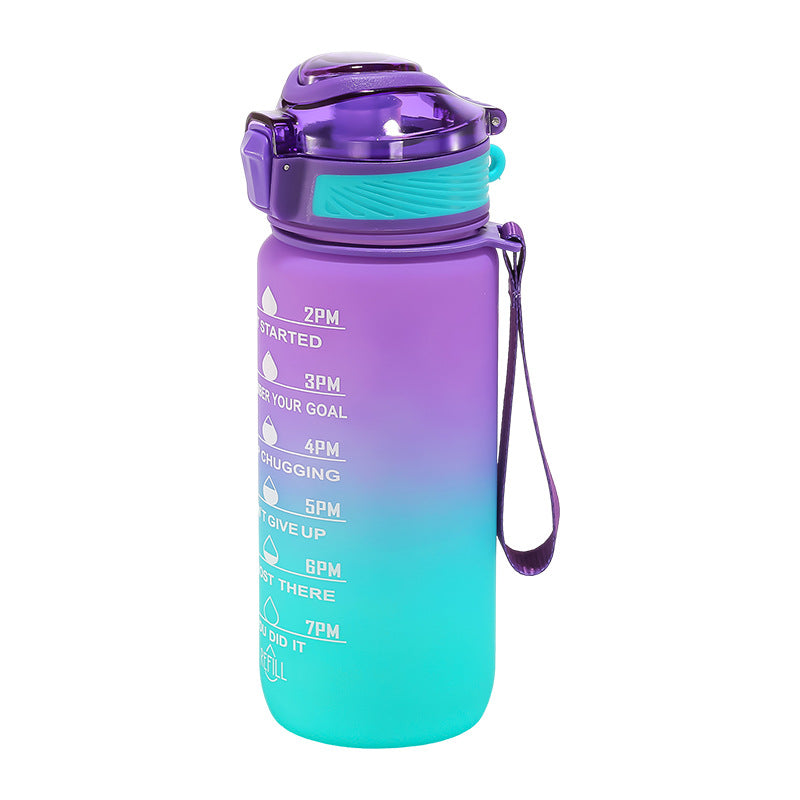 Drinking cup with fruit flavor ring for children