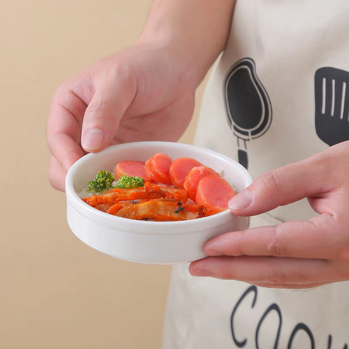 Ceramic bowl 20 cm, white
