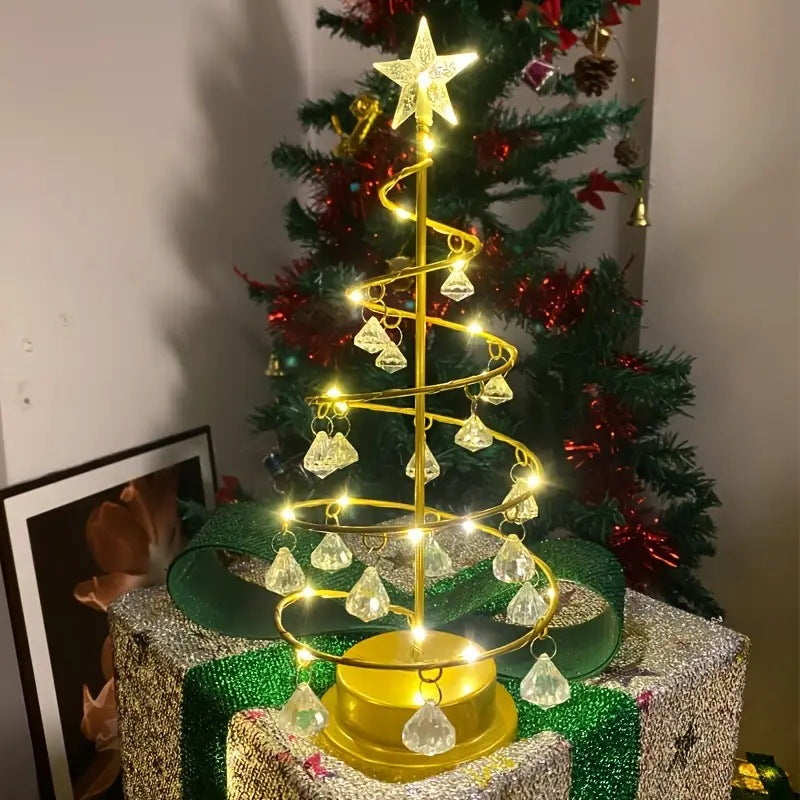 Crystal Tree Night Light with LED