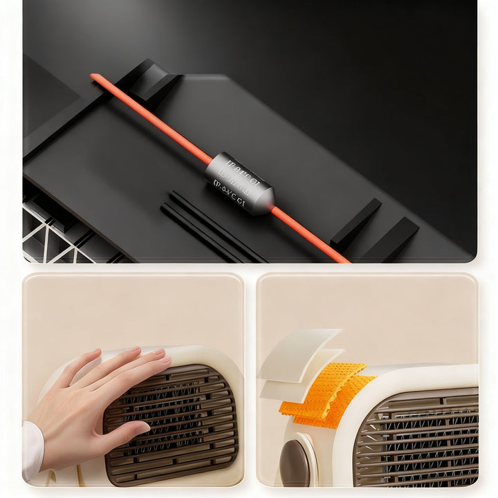Table heater L6, 21×11.5×16.8 cm