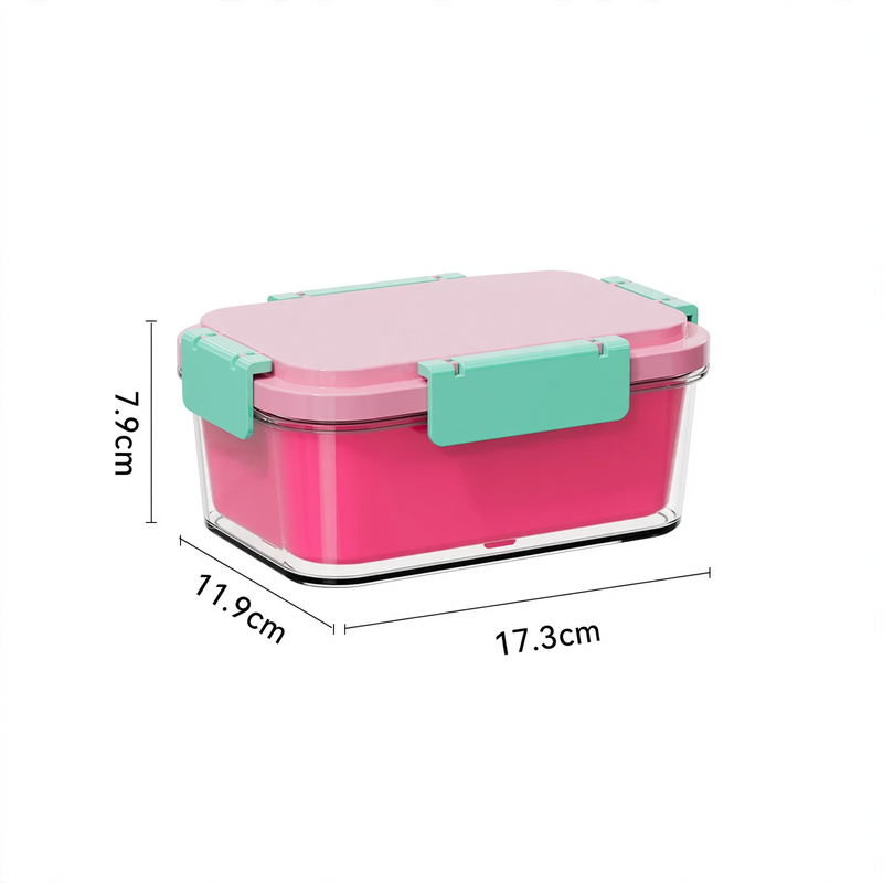 Fresh-keeping box with cooling element and drip tray