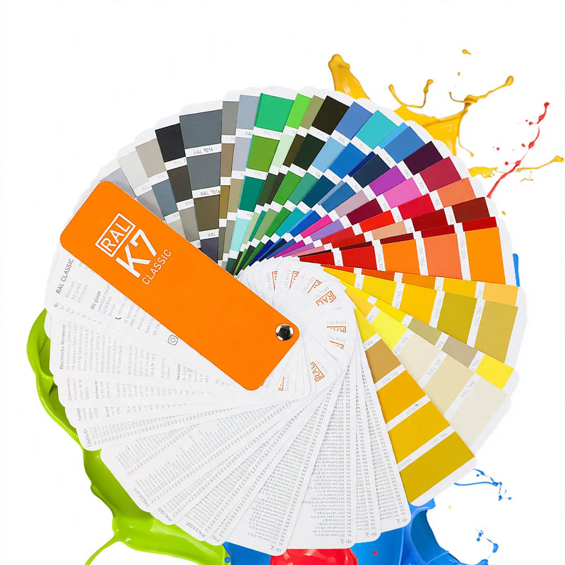 RAL K5 Color Fan silk matt - water-based