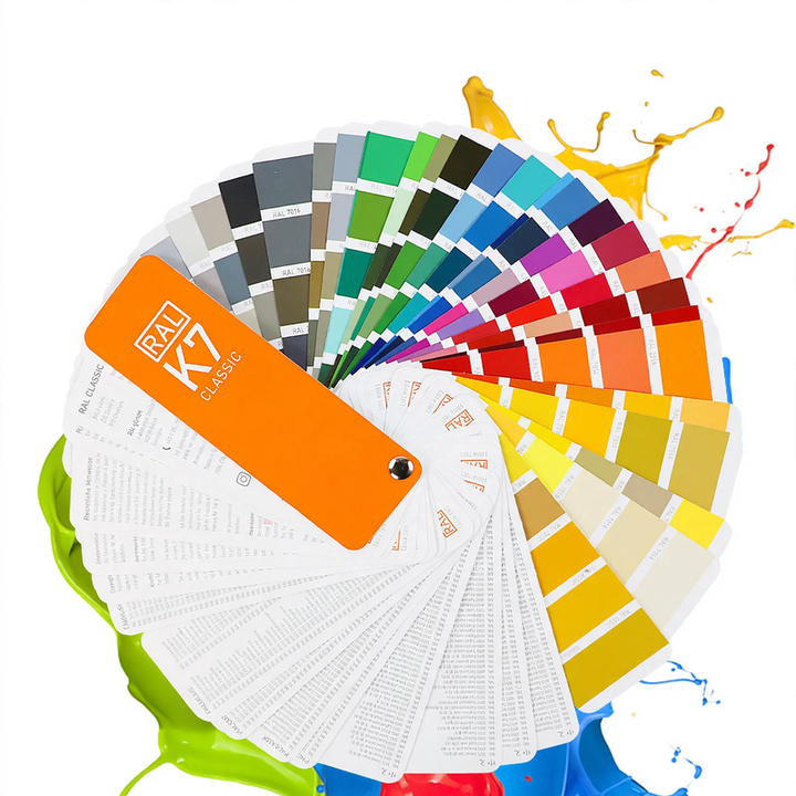 RAL K5 Color Fan silk matt - water-based