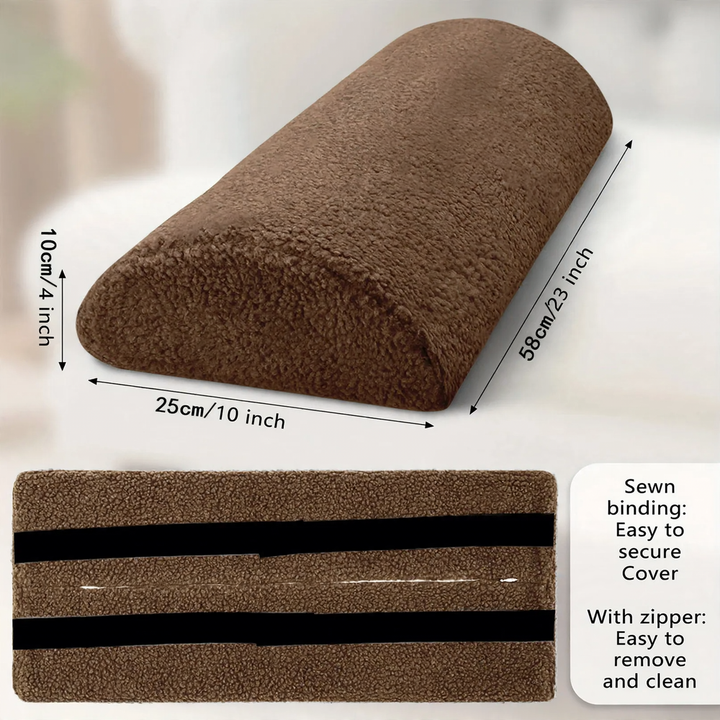 Back cushion with memory foam, 58×25 cm