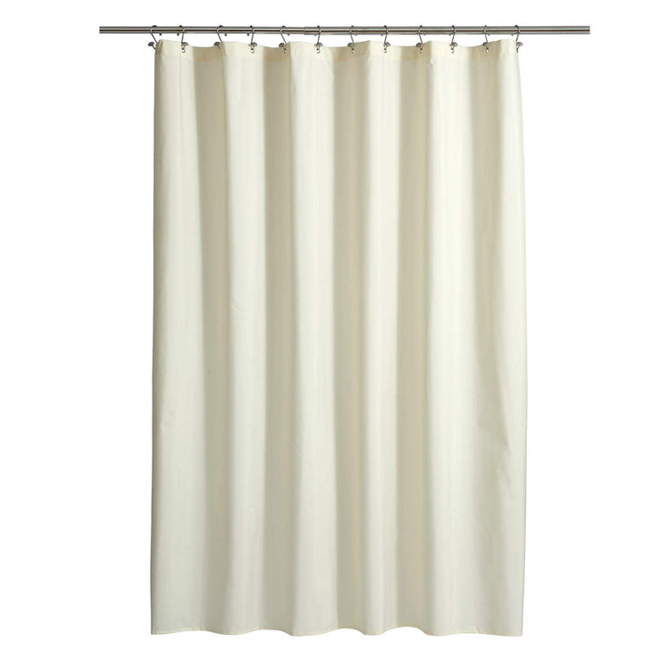 Shower curtain, PEVA, transparent, 80–120 cm