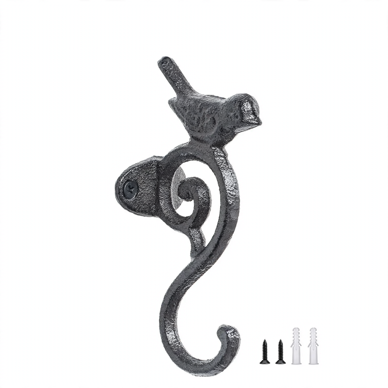 Cast iron wall hooks, American style