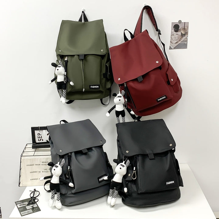 PU backpack, breathable, color mix