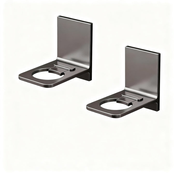 Adjustable bathroom shelf made of aluminum