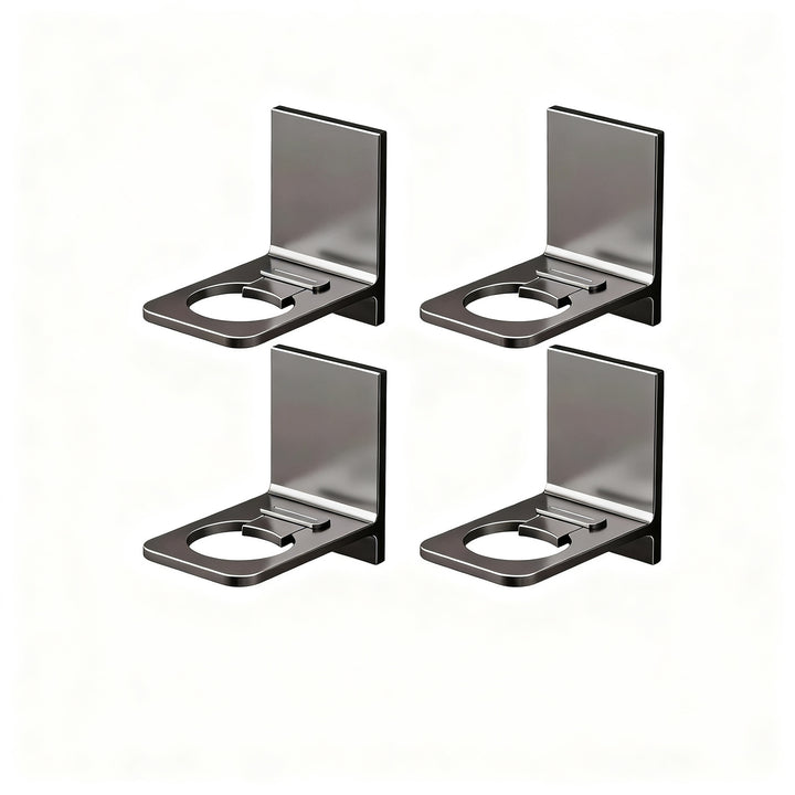 Adjustable bathroom shelf made of aluminum