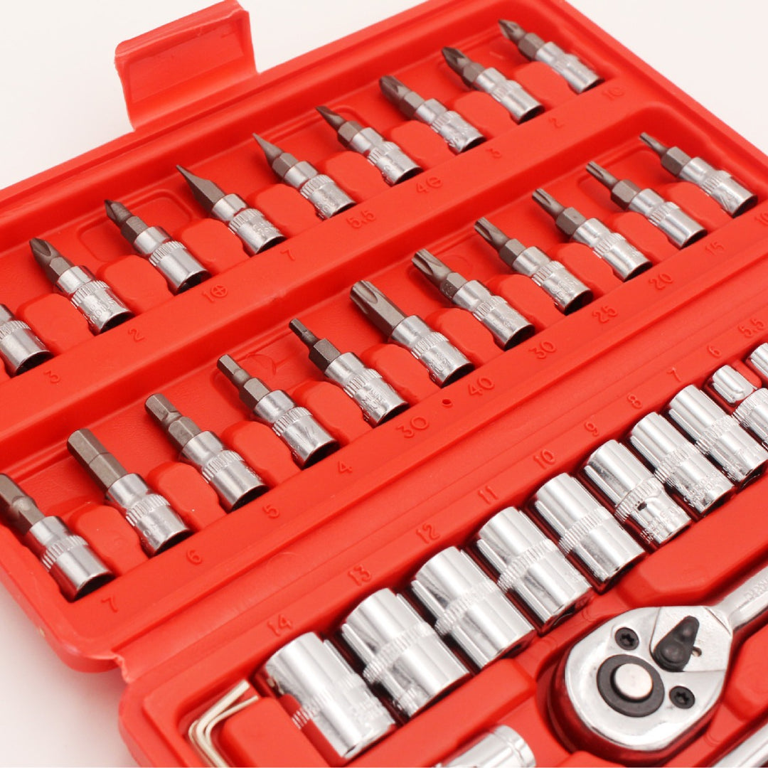 Ratchet Wrench Socket Set 46-piece Model 1103