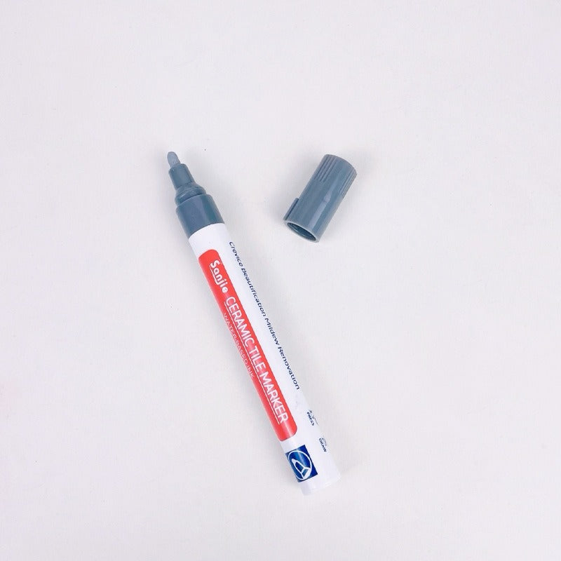 Grout pen for ceramic tiles in various colors