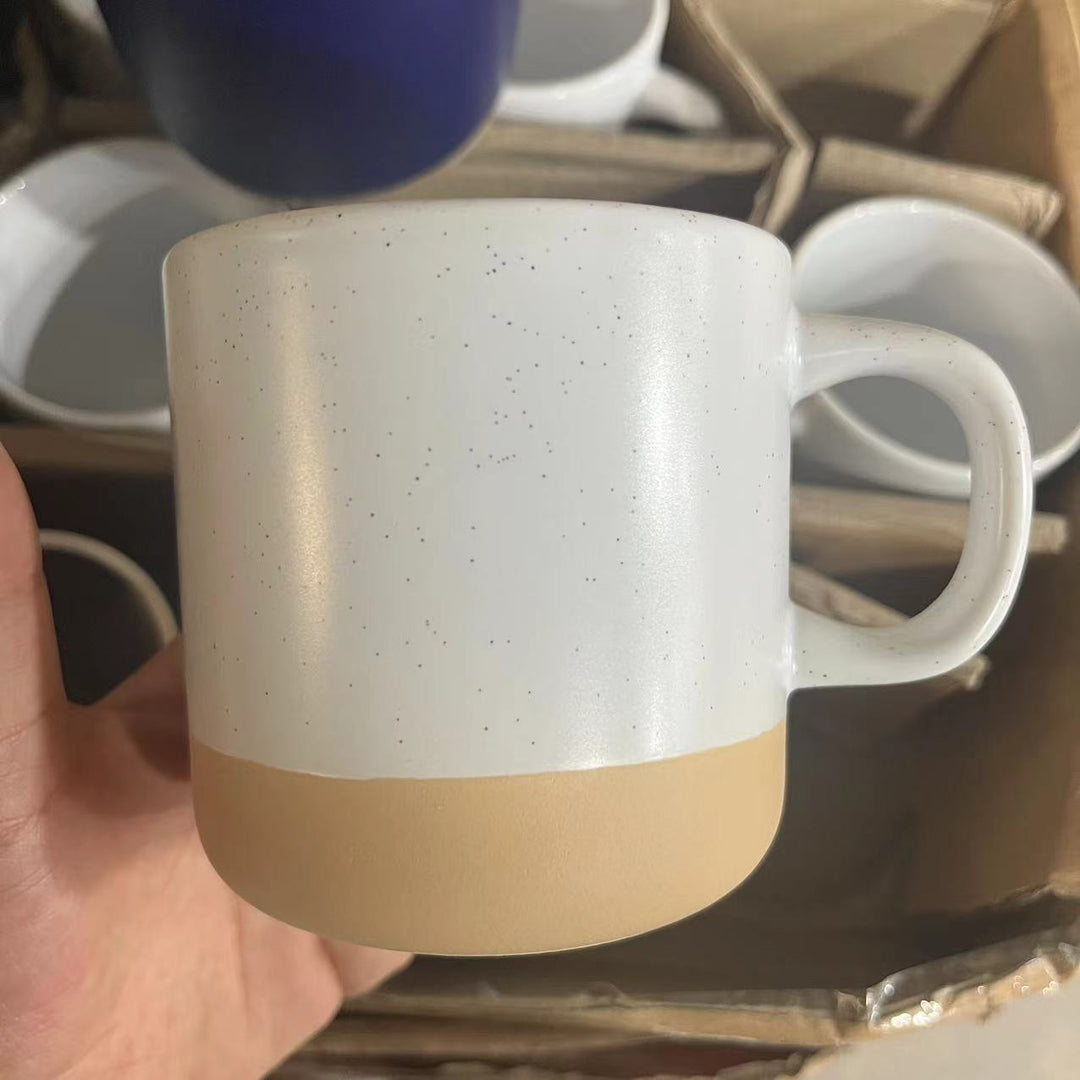 Coffee cup set, 4 pieces, 450 ml, ceramic