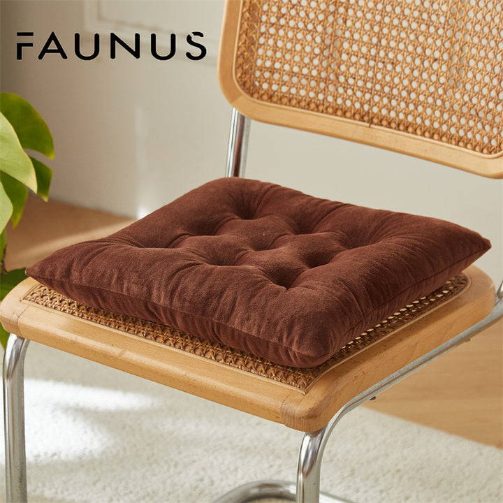 Seat cushion, Japanese style, plush, square