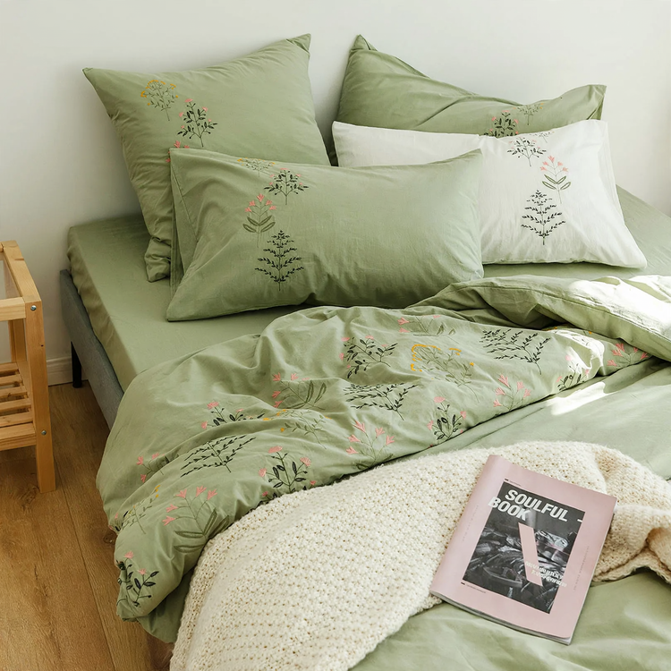Japanese cotton bedding set, 4-piece