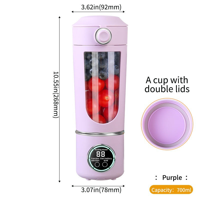 Portable juicer with stainless steel inner part, 601–800 ml