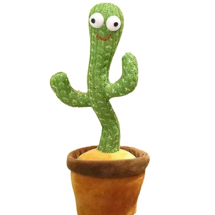 Dancing Plush Cactus, 35 cm, rechargeable