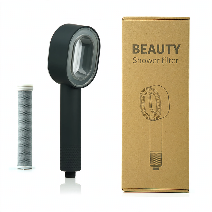 3-in-1 Shower head with massage function, plastic