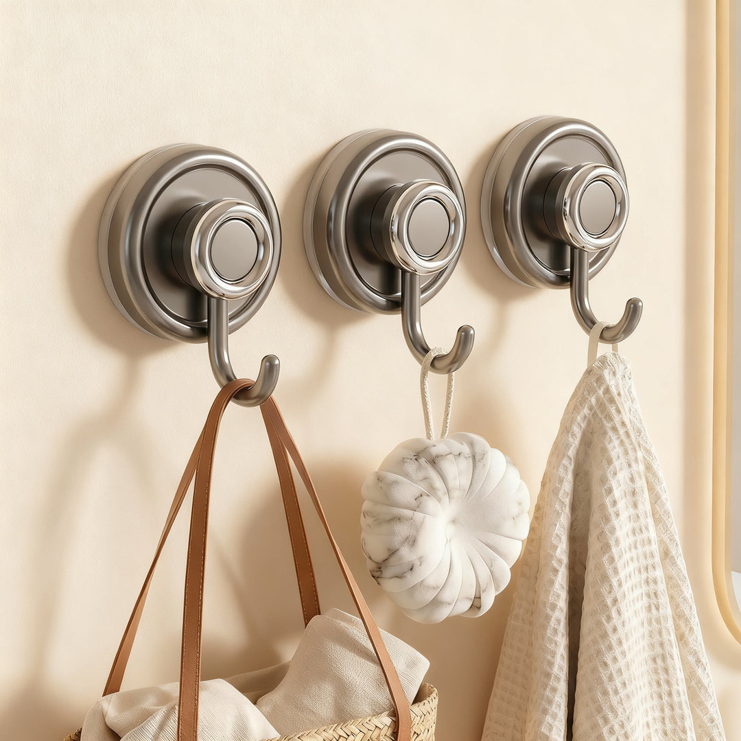 Suction cup hooks for bathroom and kitchen