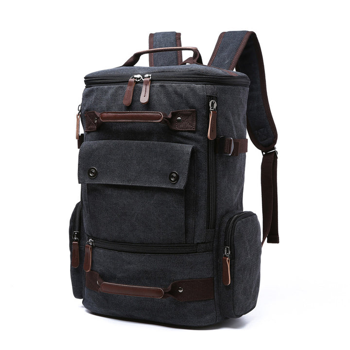 Canvas backpack, 20–35 L, for laptops up to 15 inches