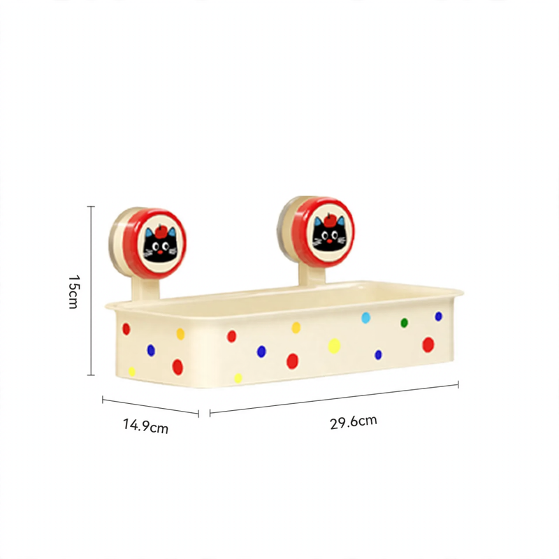 Bathroom paper box with suction cup, plastic, YM.6903-YM.6904