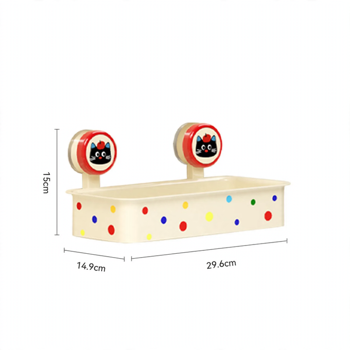 Bathroom paper box with suction cup, plastic, YM.6903-YM.6904