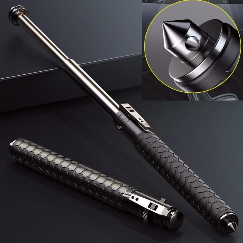 Automatically extendable steel striking stick | Stornfield
