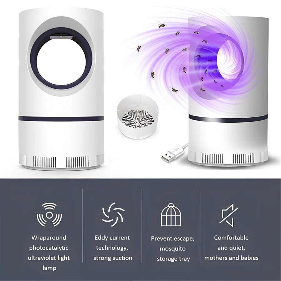 Stornfield | UV Light Insect Trap - Indoor/Outdoor Mosquito Fly Killer