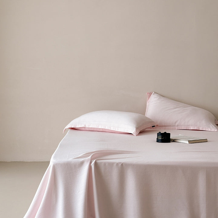Bed linen made from lyocell fiber, stone-washed