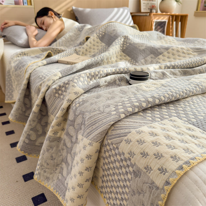Cooling blanket made of cotton, 1000–1500 g