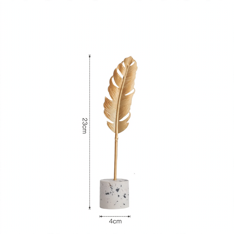 Iceflower decorative figure made of iron, modern