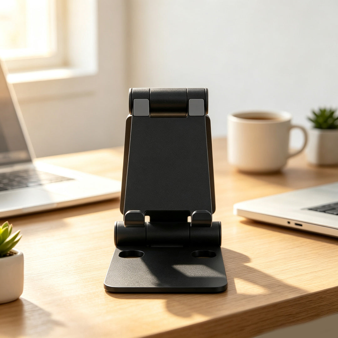 Handy holder tripod with height adjustment