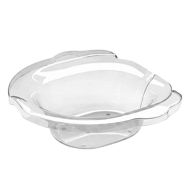 Plastic sitting bathtub