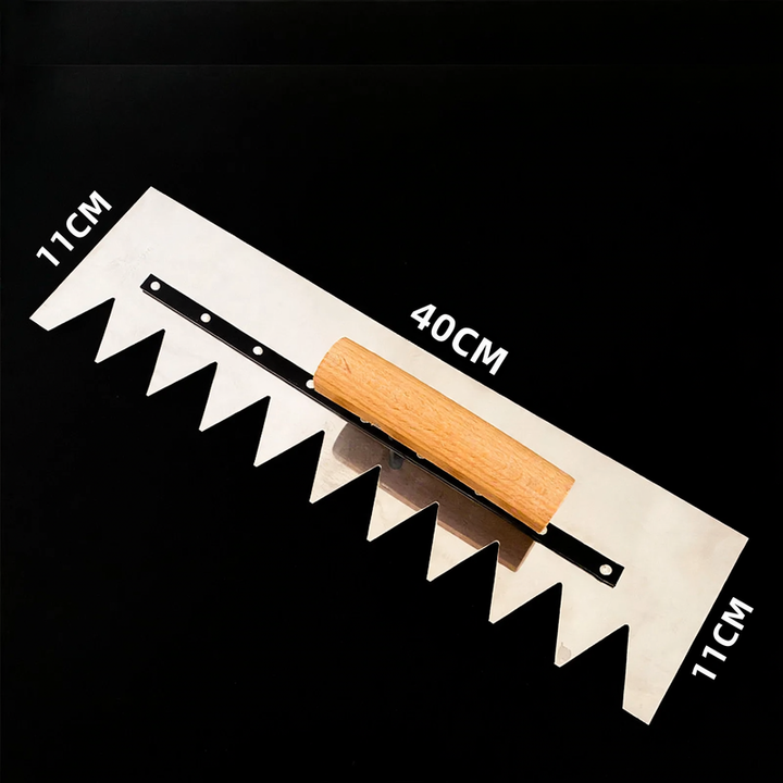 Stainless steel or manganese steel spatula