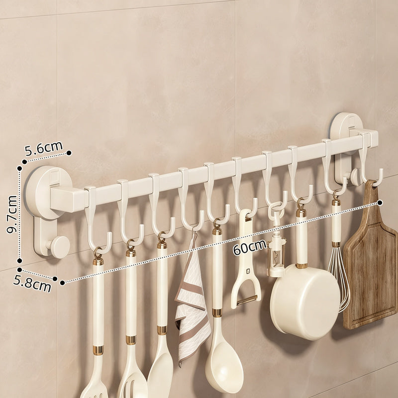 Kitchen rail with suction cup, 30–60 cm
