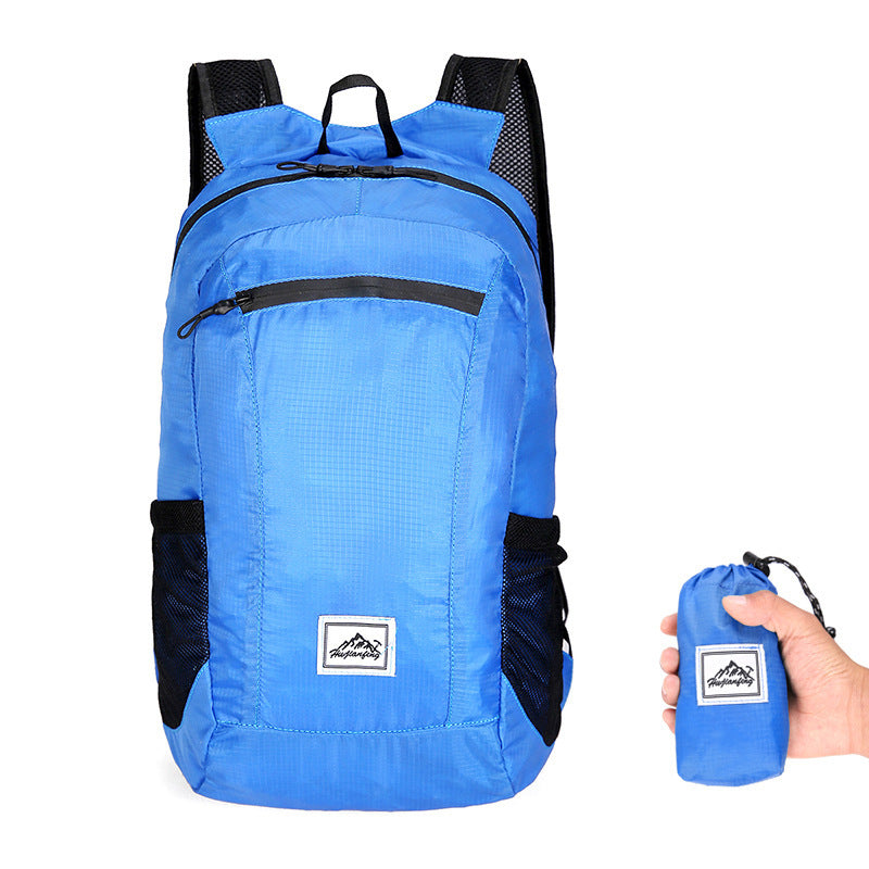 Foldable travel backpack, ultra-light, up to 20 L