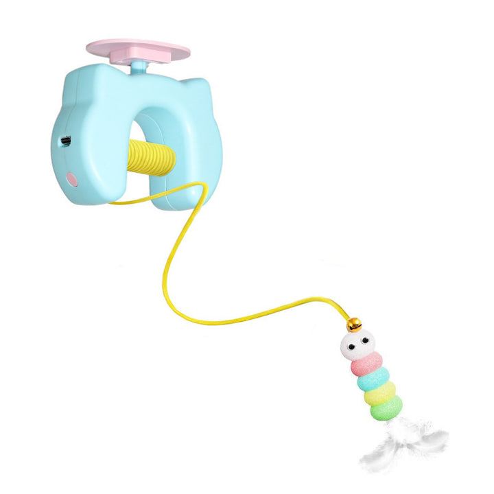 Cat toy with mint and crinkly paper