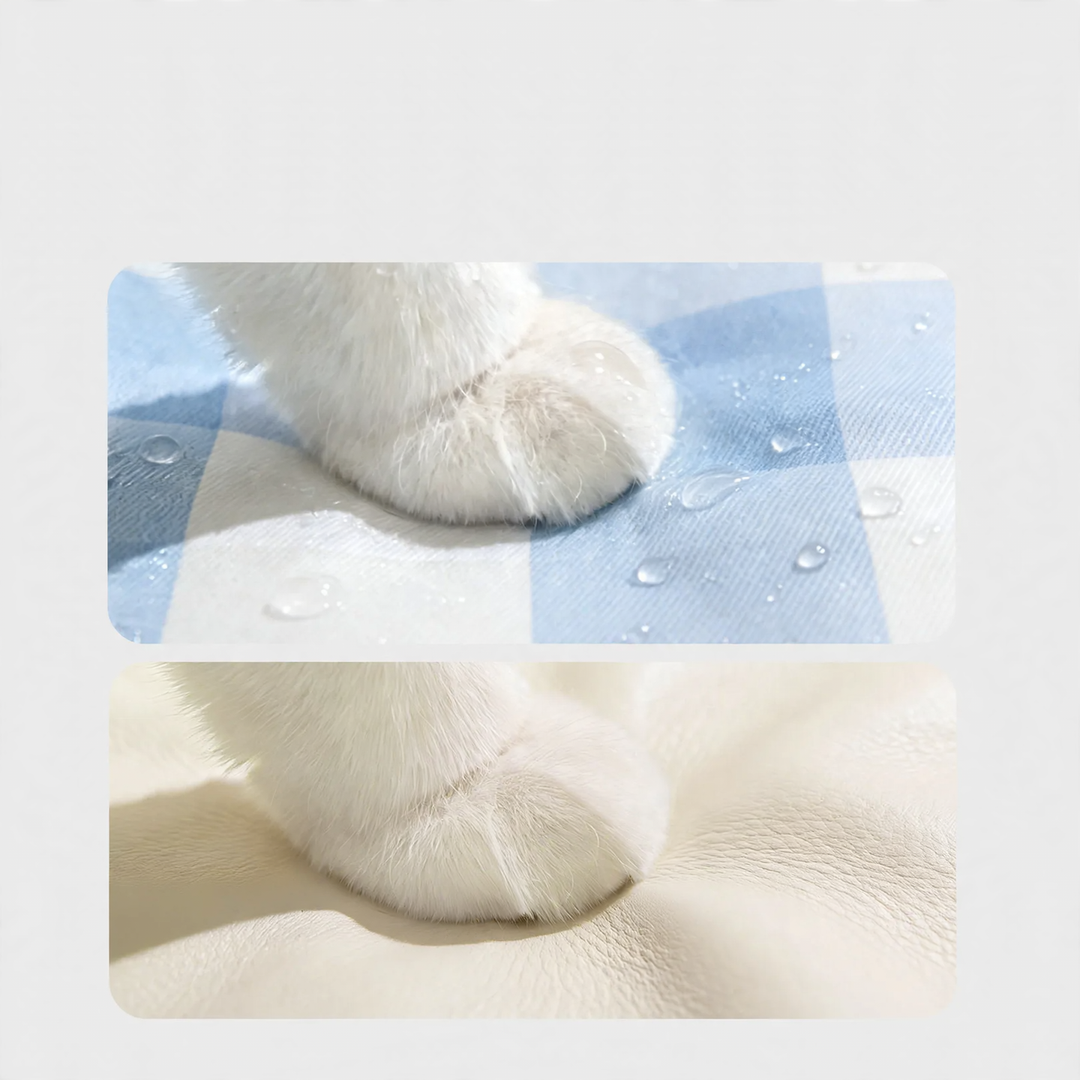 Foldable cooling mat for pets
