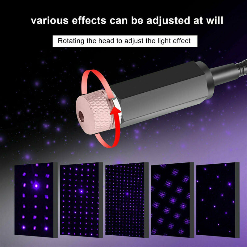 USB Starry Sky Ambient Light with LED Projection