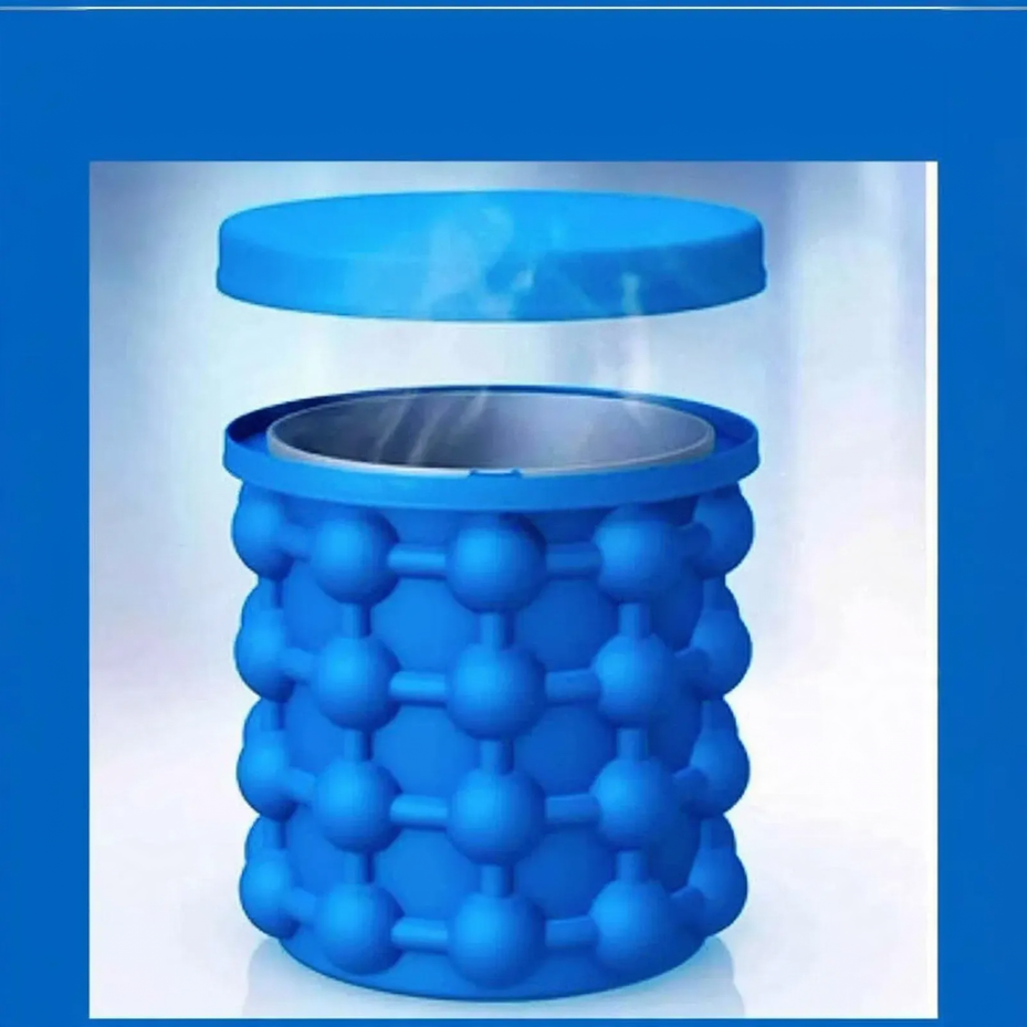 Silicone ice container