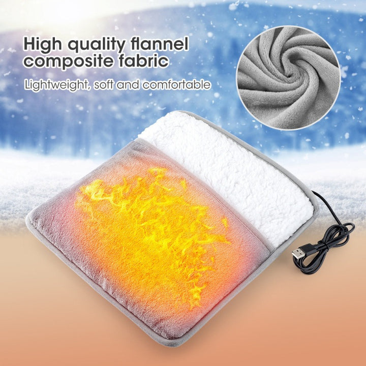 USB foot warmer with pull switch