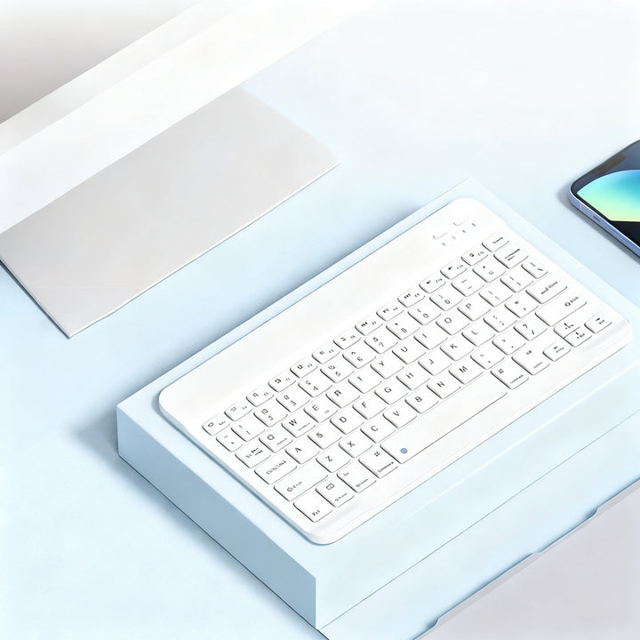 Bluetooth keyboard with mouse for tablets and laptops