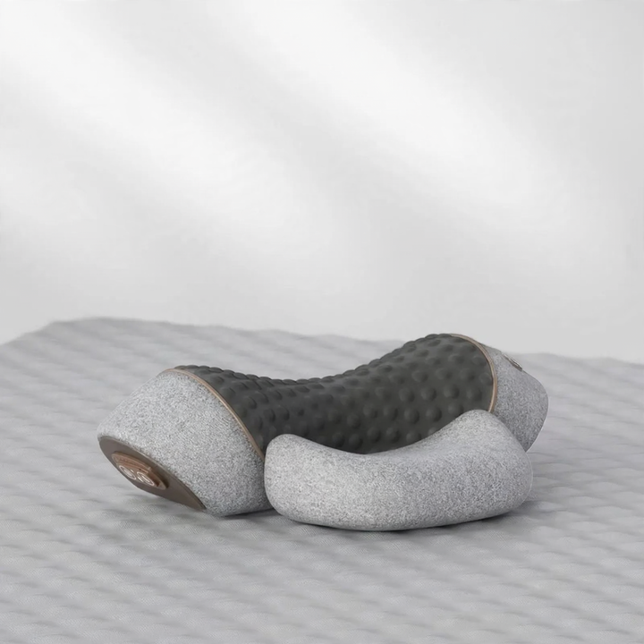 Multifunctional neck pillow with massage and heating function