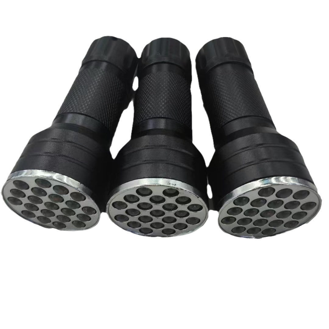 UV Flashlight with Aluminum Housing