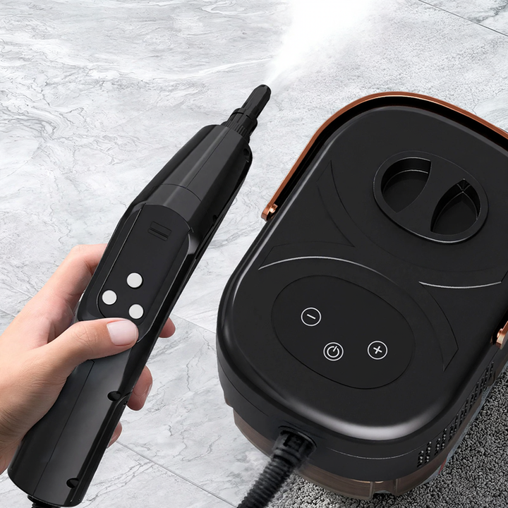 High-temperature steam cleaner for kitchen and household