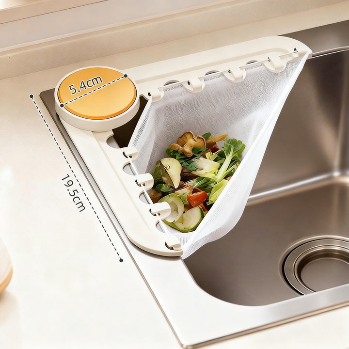 Sink filter sieve with suction cup