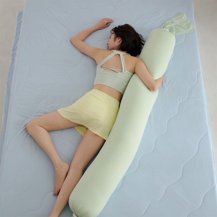 Washable side sleeper pillow with EPS filling